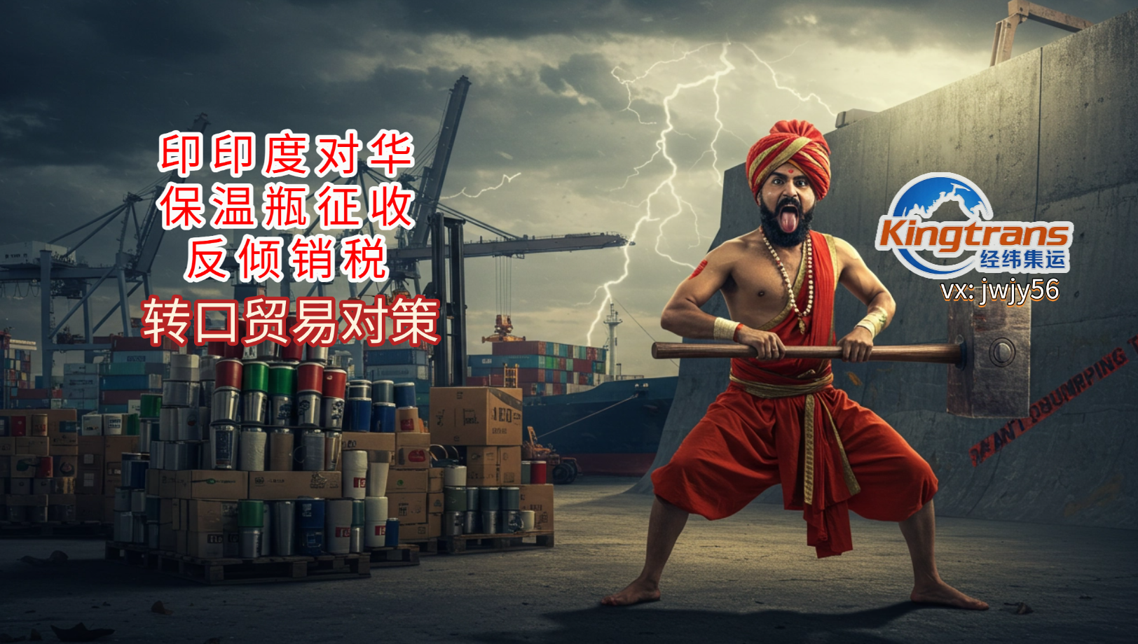 印度对中国保温瓶征收高额反倾销税转口贸易应对策略