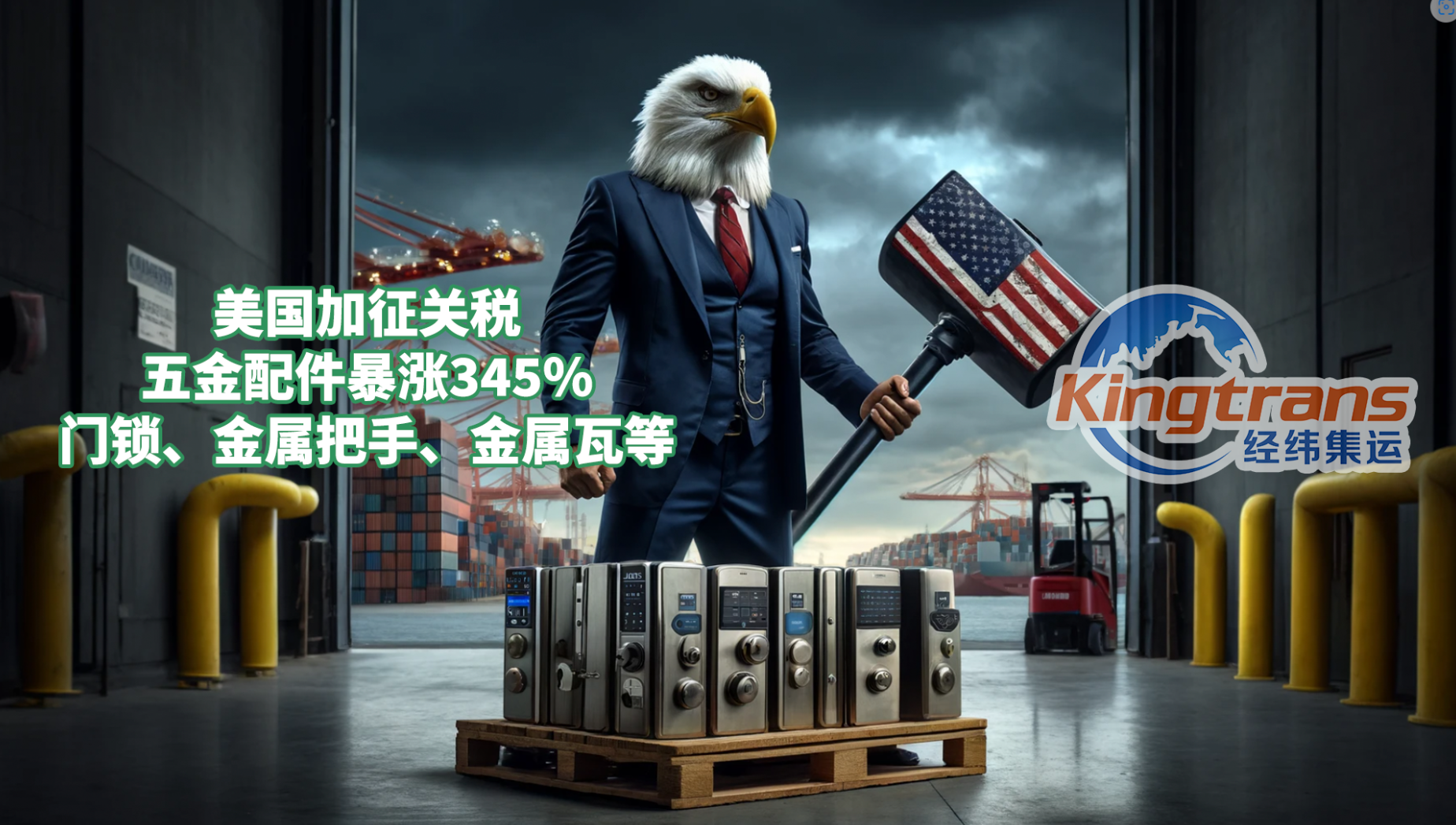 五金配件出口美国竟要交345%税？转口贸易这招能帮你低税率清关