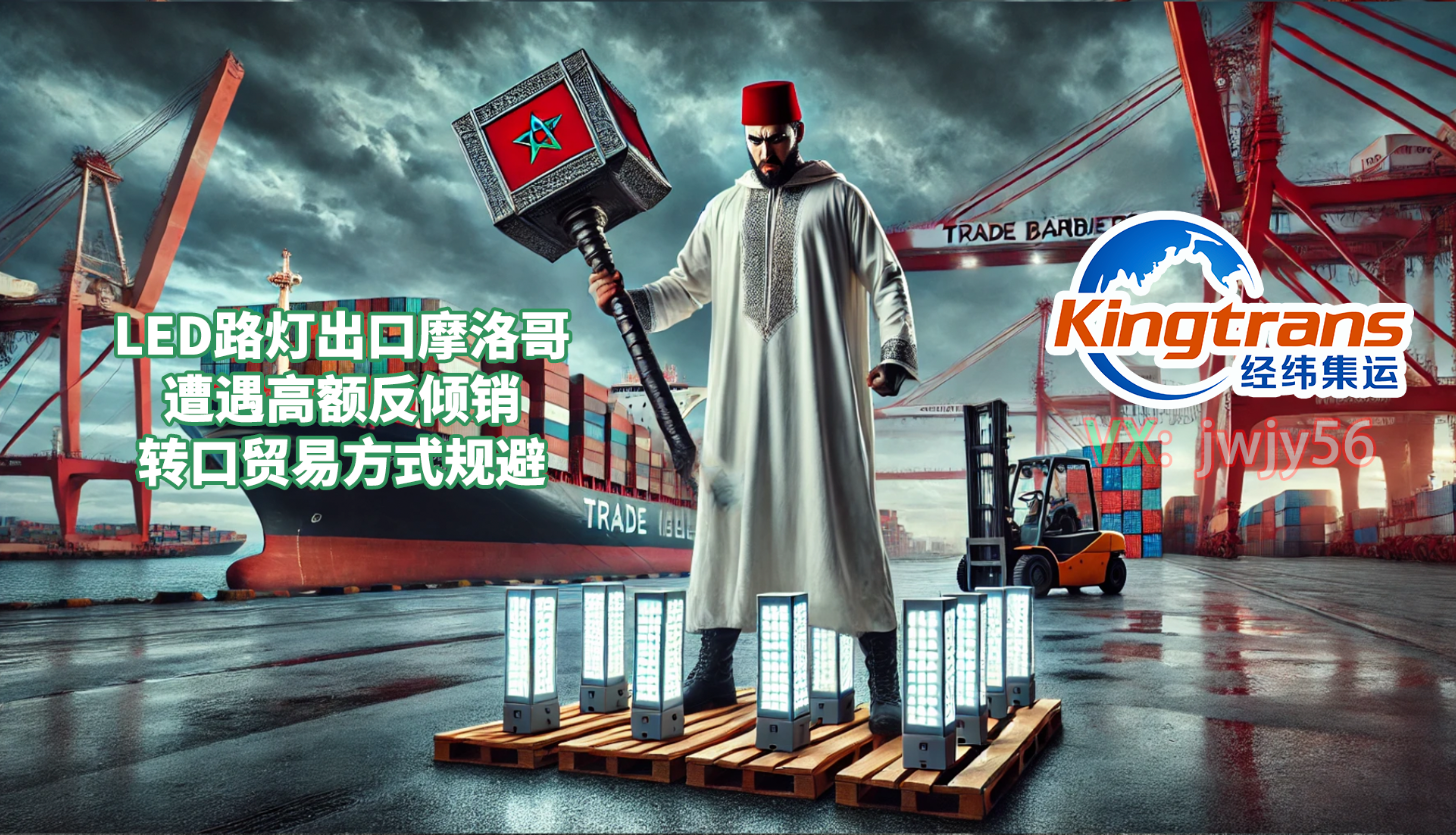 出口摩洛哥关税飙升，转口贸易方式出口LED照明规避贸易壁垒稳