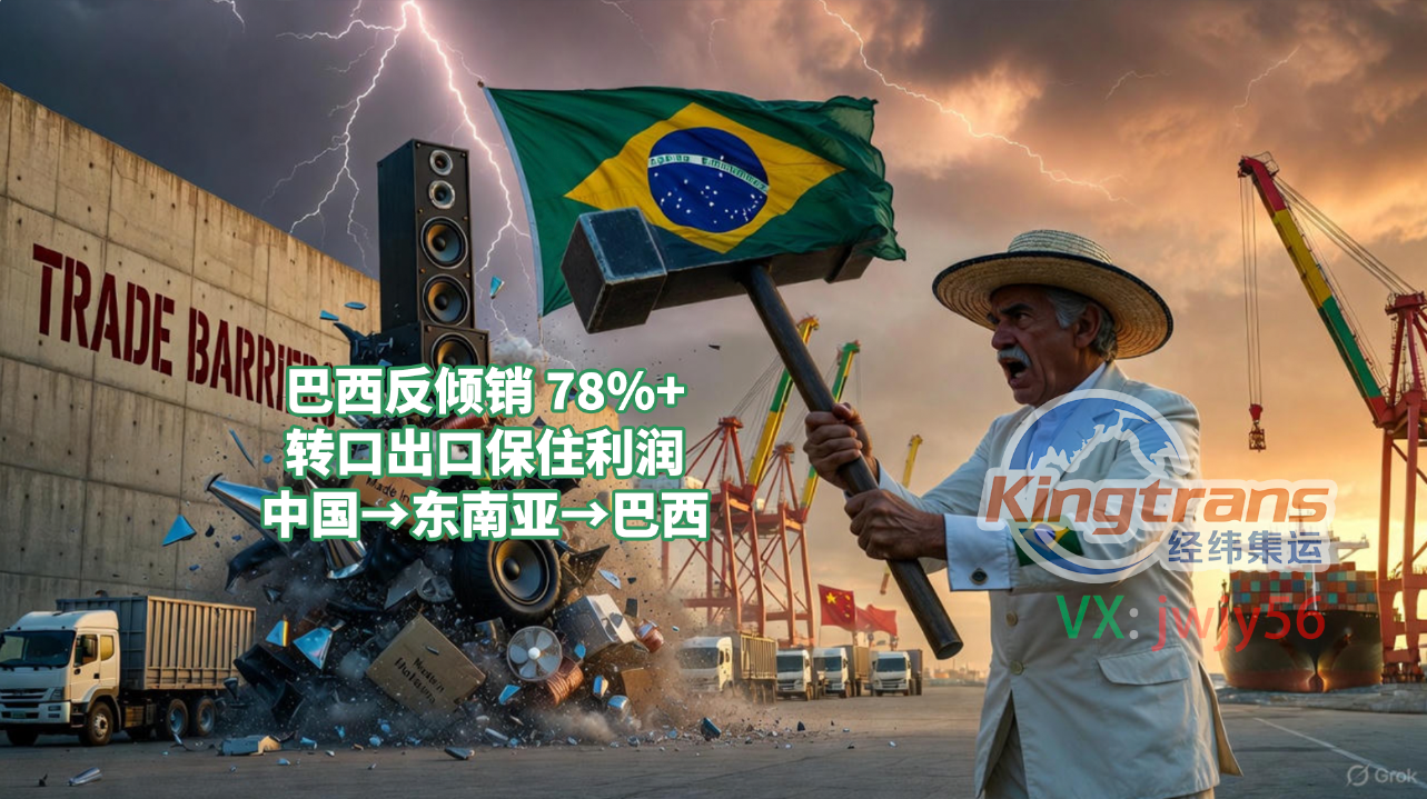 从高税冲击到结构调整：巴西反倾销政策如何改变中国外贸企业的出