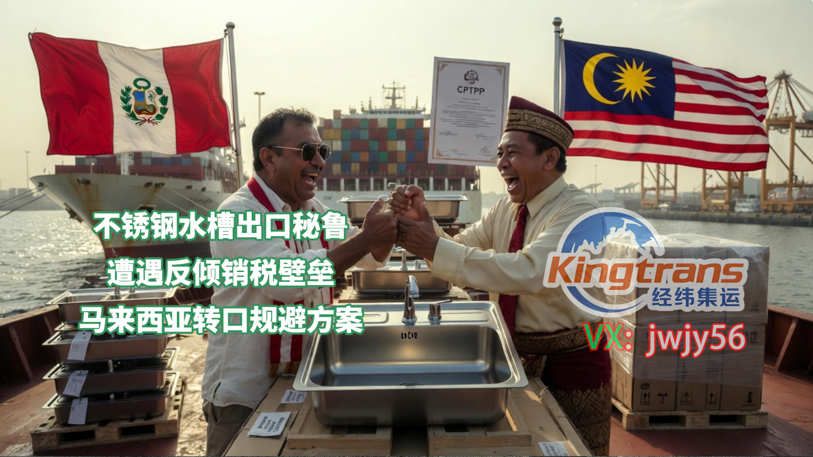 东南亚转口路径渐成焦点：秘鲁高额反倾销税下不锈钢洗涤槽企业寻