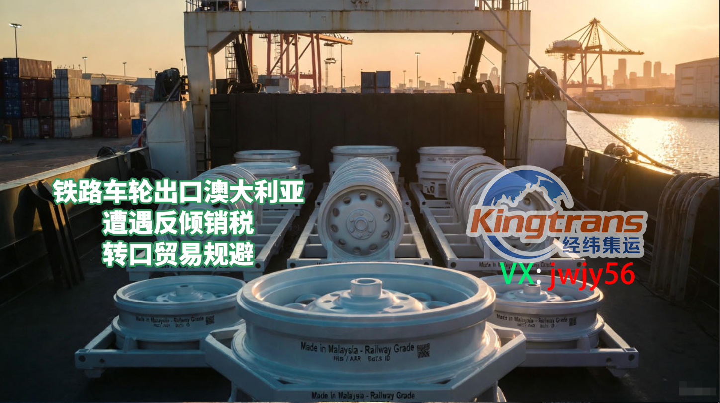 澳大利亚双反调查延期！中国铁路车轮出口企业别急，转口到澳大利